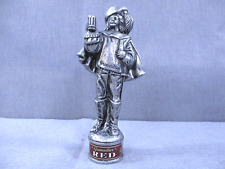 Beer Tap Handle Grenadier Red Pewter Cast #0474 Bar Man Cave Brewing Old Style picture