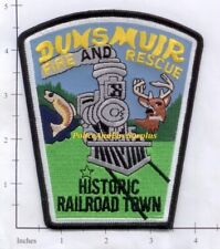 California - Dunsmuir Fire And Rescue CA Dept Fire Patch Historic Railroad Town picture