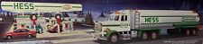 Vintage 1990 Hess Toy Tanker Truck Dual Sound,Horn & Back-Up Alert - New In Box picture