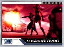 2008 Topps Star Wars Clone Wars #51 An Escape Route Blasted picture