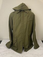Vyvoj Military Working Jacket Size L Green Full Zip Hooded Canvas Czech N1 picture