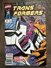 Transformers #75 Marvel 1991 1st print Newsstand Low Print Run Very Fine picture