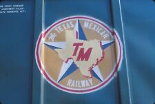 Original Kodak Railroad Slide Texas Mexican Railway Logo Herald picture