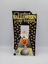 Halloween Lamp Topper Ghost Jack O Lantern Hermitage Pottery picture