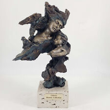 Vintage Liberty Bronze Collection Avery Creations Mother and Child on stone base picture