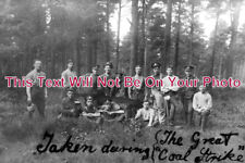 GL 1854 - Forest Of Dean Digging Coal, Great Coal Strike, Gloucestershire 1912 picture