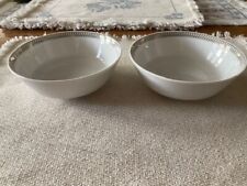 (2) United Airlines Platinum First Class Wessco China Bowl BO798 set of 2 bowls picture