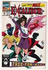 Excalibur #34 Direct 9.4 NM 1990 Marvel Comics - Combine Shipping picture
