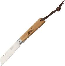 MAM Operario Linerlock Blade / Beechwood Folding Knife - 2043 SILVER RING W/BOX picture