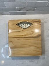 Vintage Marble Look Design Bathroom Scale USA 300 Pounds picture
