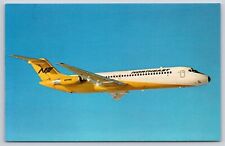 Northeast Airlines Yellowbird McDonnell Douglas DC-9-31 Airplane Postcard picture