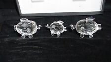 Godlinger Crystal 3 Pigs by Shannon NIB picture