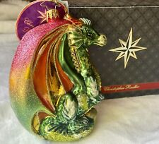 Rare Christopher Radko Glass Ornament ‘Drago’ Dragon 1016679 2013 picture