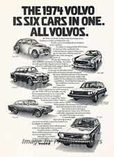 1974 Volvo 144 164 122 544 1800 Original Advertisement Print Art Car Ad J819 picture