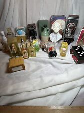 Vintage Avon Bottle Decanter Lot Of 18 Many With Boxes Assorted  picture