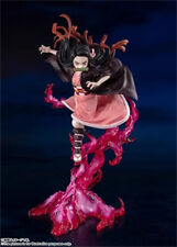 Nezuko on Fire Kamado Tanjirō Anime Figure Statue Collection Demon Slayer Gift picture