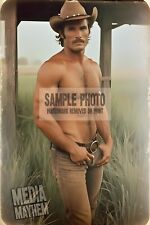 Hunky Cowboy Man in the Field on Break Print 4x6 Gay Interest Photo #603 picture