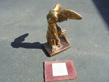 Winged Victory of Samothrace Bookend Vintage Brass Figurine picture