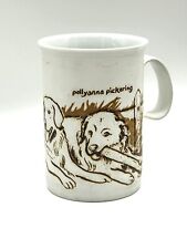 Vintage DUNOON Pottery Dog Mug Pollyanna Pickering Puppies SCOTLAND picture