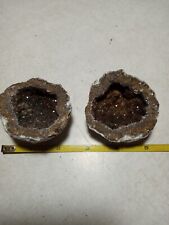 2.50 inch Smoky  Quartz  Calcite Hematite Amethyst and Goethite Geode  Chihuahua picture