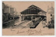 CPA NEVERS La Gare Gros Plan Locomotive (58) picture