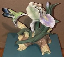 Beautiful Ceramic Hummingbird Figurine ￼repaired picture