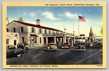 American Custom House. Mexico. Vintage Postcard picture