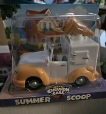 Vtg Chevron Cars Summer Scoop / Ice Cream Cone - Toy Ice Cream Truck picture