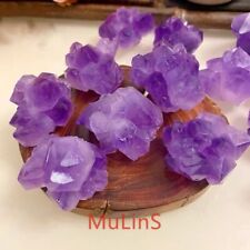 Natural Amethyst Tooth Raw Stone Crushed Stone Reiki Healing picture