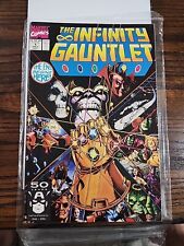 INFINITY GAUNTLET # 1 MARVEL COMICS July 1991 THANOS JIM STARLIN GEORGE PEREZ picture