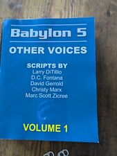 Babylon 5 Scripts of J. Michael Straczynski Other Voices 1 Rare out of print.  picture