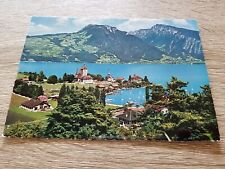 Spiez am Thunersee Switzerland Mountains Lake Unposted  picture