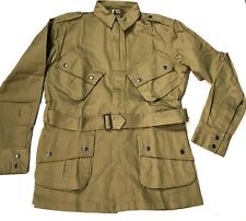  WWII US AIRBORNE PARATROOPER M1942 M42 UNREINFORCED JUMP JACKET-LARGE 44R picture