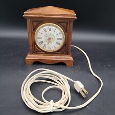 Vintage Howard Miller Co Barwick Chronopak Electric Clock Wood Grain Finish picture