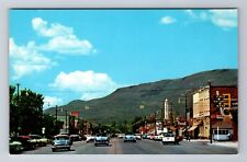 Heber City UT-Utah, Main Street Looking North, Antique Souvenir Vintage Postcard picture