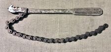 Vintage OTC Chain Wrench Pipe Adjustable 887 Owatonna Tool Co picture