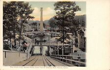 New Haven CT~White City~Savin Rock~Chutes Top~Spiral Ride~Roller Coaster 1905 PC picture