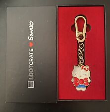 Hello Kitty Sanrio Loot Crate Key Chain NOS 2019 MIB Anime picture