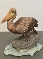 Vintage 1992 Silver Deer's Ark Pelican Figurine By Tom Rudel picture