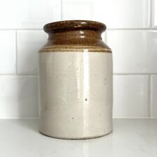 Vintage Antique Tan Brown W.P.H. Crock Jar 8.5”H x 6”W   *See Photos* picture