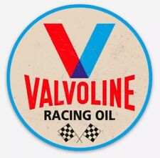 Vintage retro style Valvoline Racing Oil Logo Vinyl Decal sticker picture