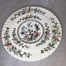 English Staffordshire 10” Kashmir Meakin J.&G. England Plate & Bread Plate picture