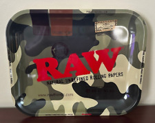 RAW CLASSIC~CAMO~ LARGE ROLLING TRAY~14 X 11~NEW picture