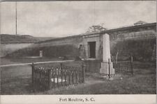 c1905 Postcard Fort Moultrie, South Carolina SC Gravesite Monument 5397.4 picture
