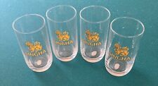 Singha Lager Beer Glasses From Thailand. (Set of 4 10oz Glasses). Brand New picture