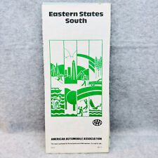 Vintage AAA Road Map Eastern States South 1980 Ephemera picture