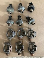 Lot of 12 Antique and Vintage Fire Sprinkler Heads picture