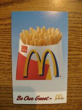 McDonalds Collectible Coupon - Be Our Guest Free French Fries 2001 - NO VALUE picture