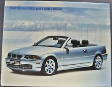 2000 BMW Brochure X5 Poster Z3 Z8 M Roadster 328Ci Convertible 323i 528i 740i picture