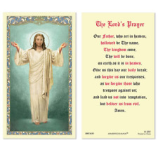 Laminated Our Father The Lord's Prayer Holy Prayer Card Catholic picture